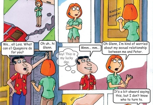 The Lois and Quagmire affair
