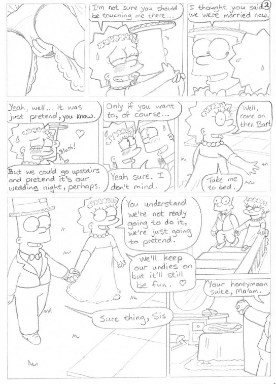 Simpsons / Bart's Bride | Rule 34 Comics