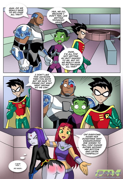 Teen Titans The Blame Game Rule 34 Comics